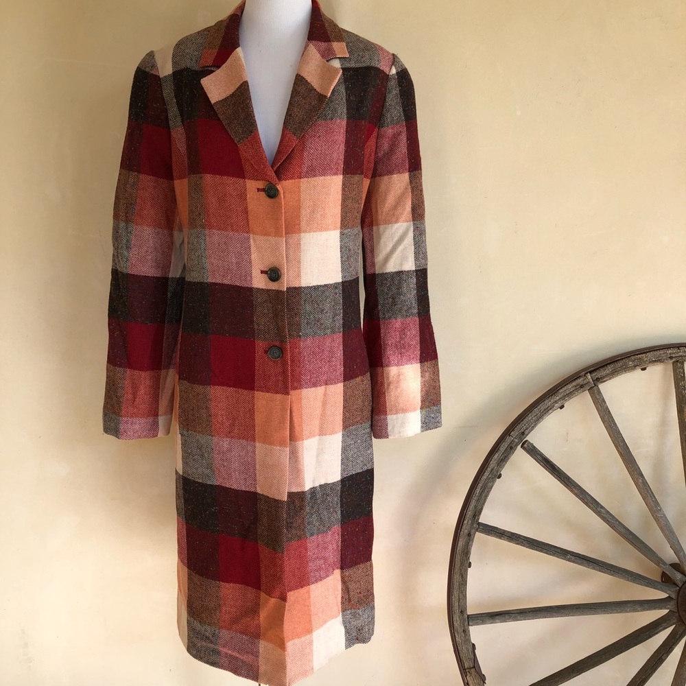 EXPOSITE’ BY Magaschoni Wool Blend Long Coat NWOT